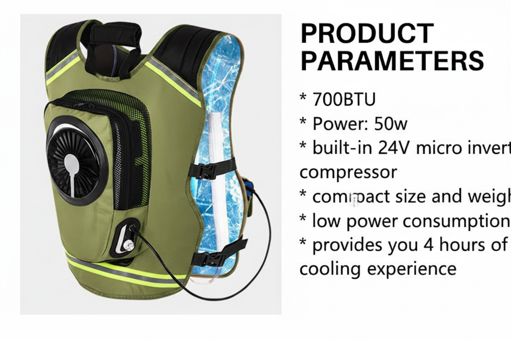 CoolVyn CV-003 | Personal Cooling Vest for Agriculture & Outdoor Maintenance Workers